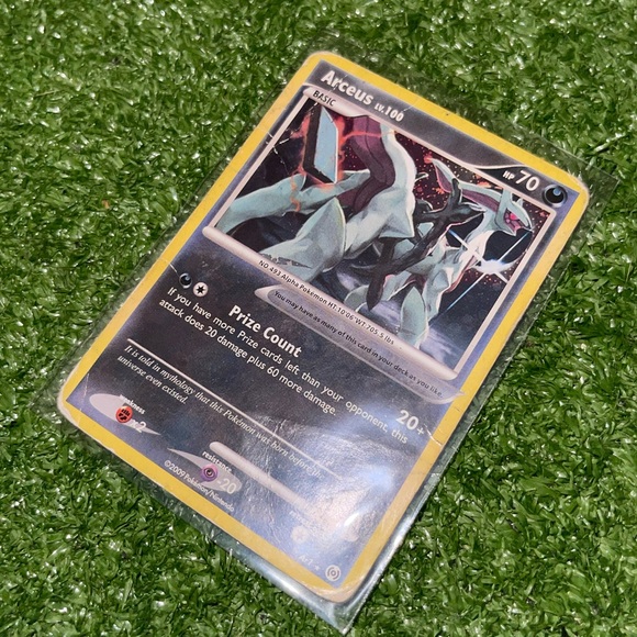 Pokemon Arceus Card (2009)(USED) - Picture 2 of 4